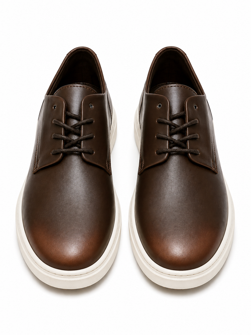 Minimal Black Platform Shoes