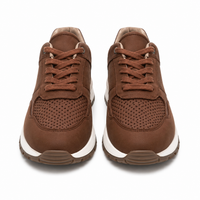 Brown Sneaker White Sole