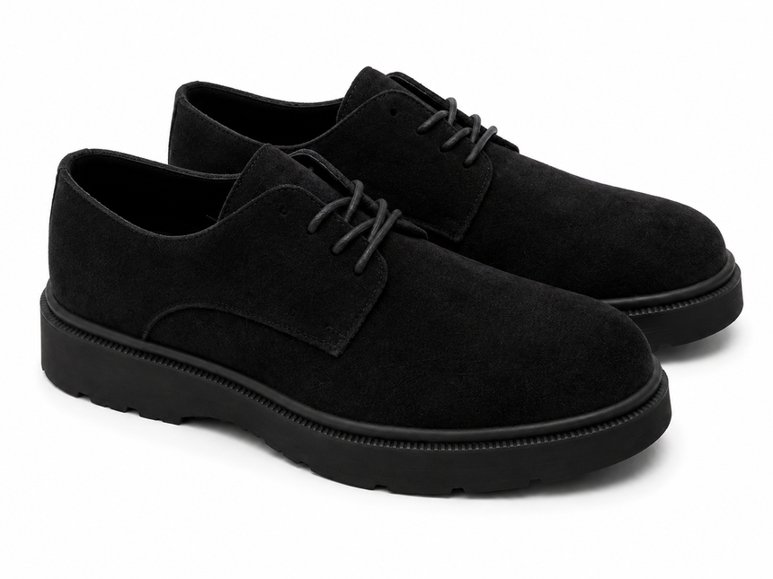 Suede Derby Shoes
