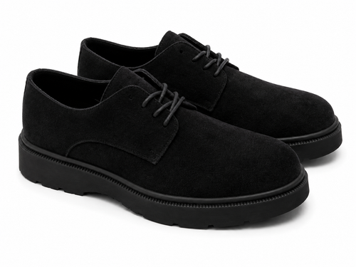 Suede Derby Shoes