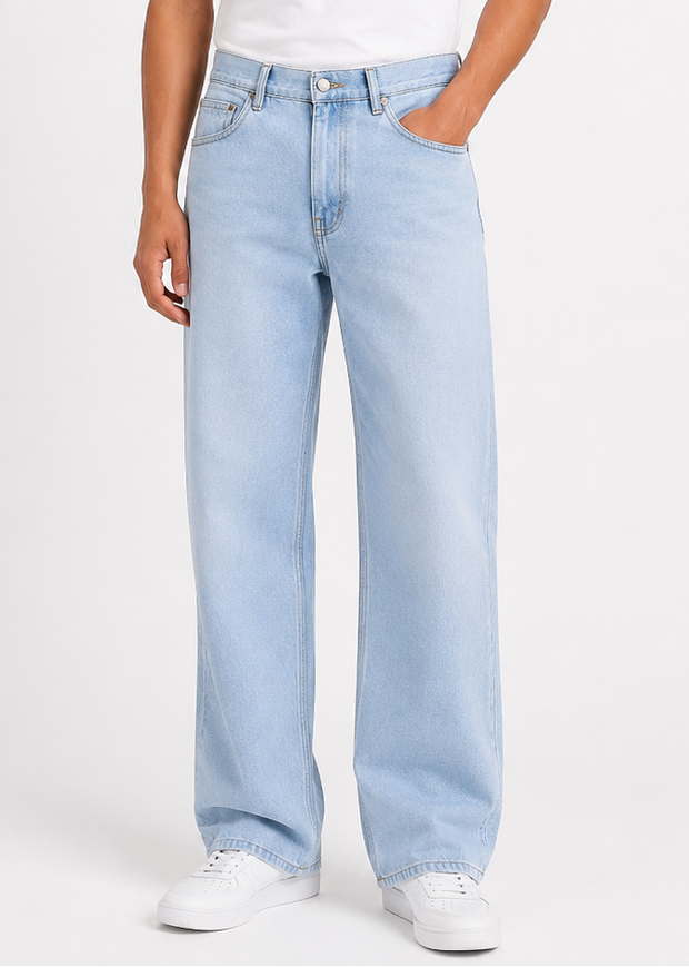 Wash Relaxed Fit Jeans