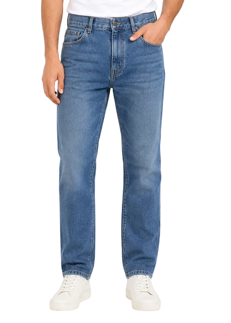 Wash Boyfriend Fit Jeans