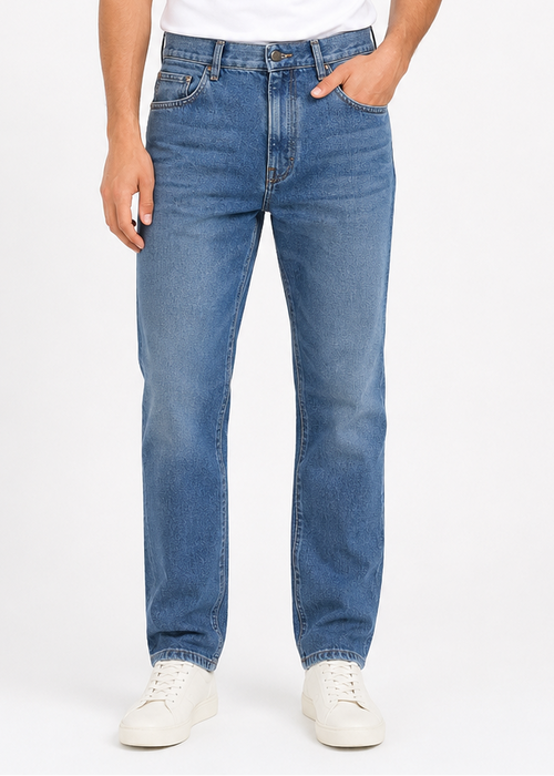 Light Wash Boyfriend Fit Jeans