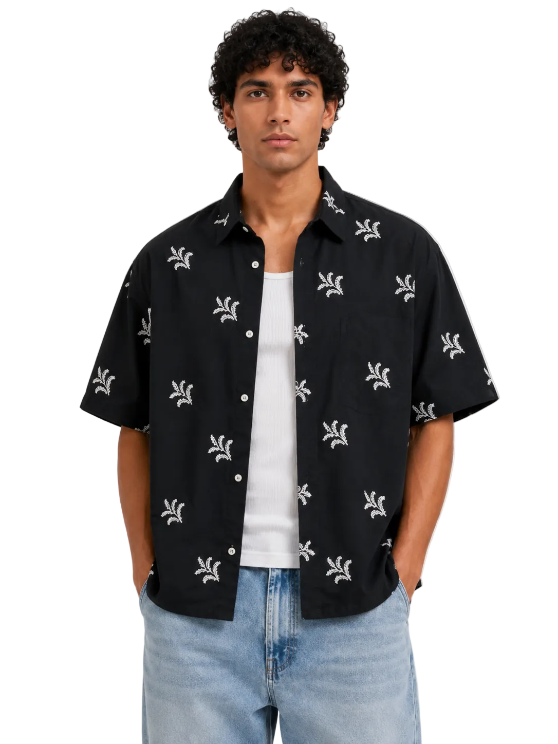Printed Relaxed Fit Shirt