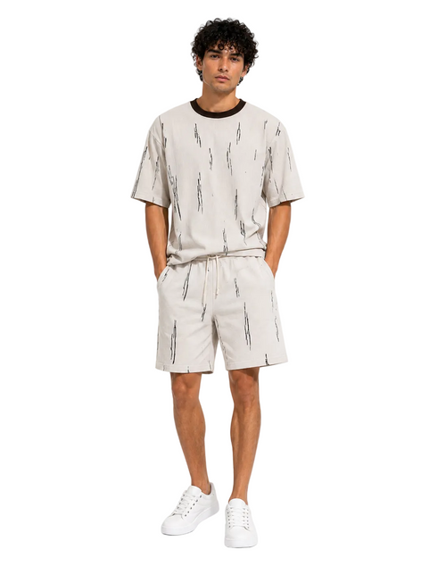Textured Printed Summer Set