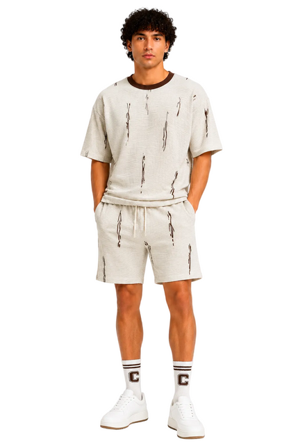 Textured Boxy with Short Summer Set