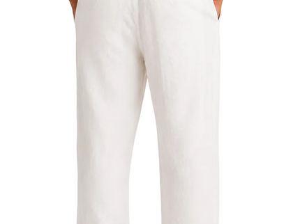 Linen Relaxed Straight Trousers