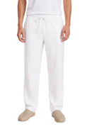 Linen Relaxed Straight Two Pockets
