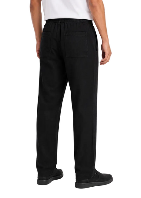 Linen Relaxed Straight Two Pockets