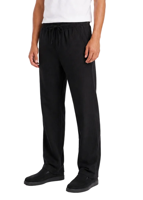 Linen Relaxed Straight Two Pockets