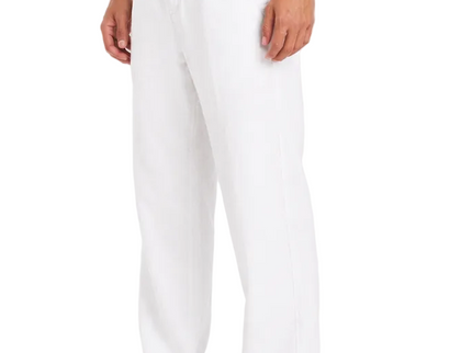 Linen Relaxed Straight Two Pockets