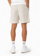 Textured Linen Relaxed Shorts