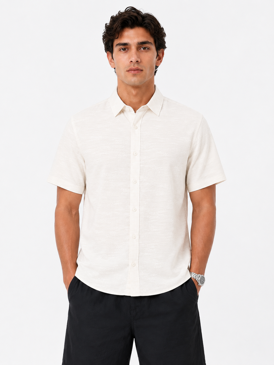 Airwave Textured Box Fit Shirt