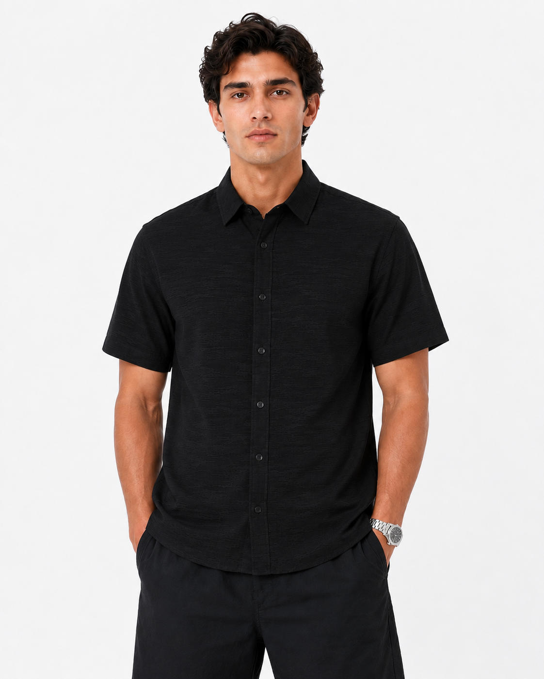 Airwave Textured Box Fit Shirt