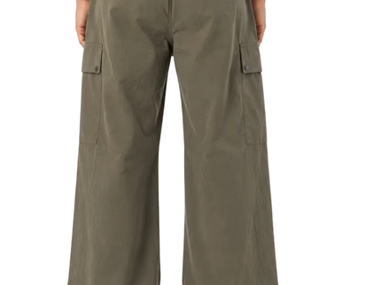 Utility Wide Leg Cargo Trousers