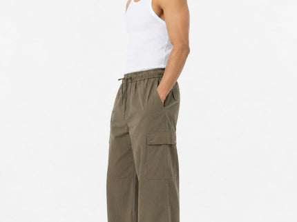 Utility Wide Leg Cargo Trousers