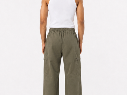 Utility Wide Leg Cargo Trousers