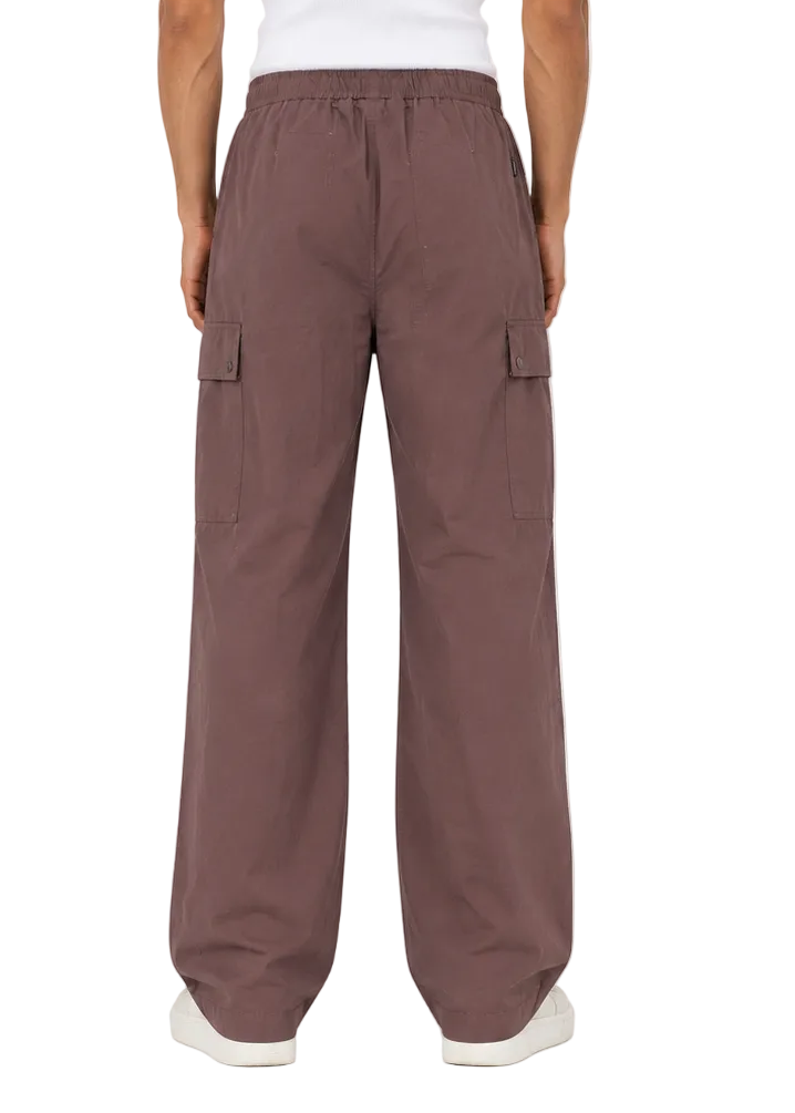 Utility Wide Leg Cargo Trousers – Olive Green