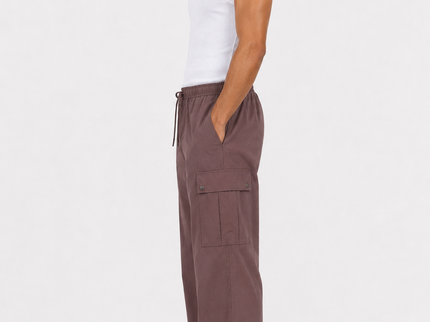 Utility Wide Leg Cargo Trousers