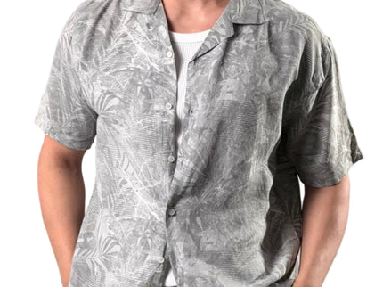 Tropical Print Box Shirt