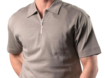 Zip Collar T-Shirt – Box Fit