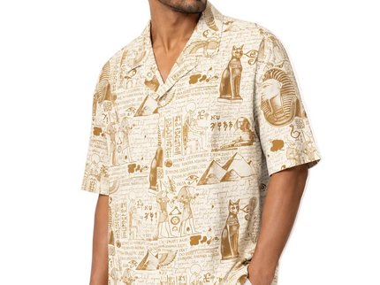 Pharaoh Sketch Relaxed Resort Shirt