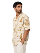 Pharaoh Sketch Relaxed Resort Shirt