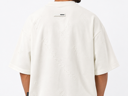 Dune Weave Textured Box Fit T-Shirt
