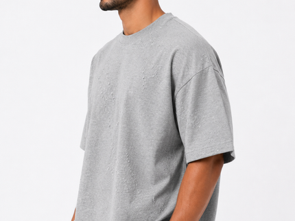 Dune Weave Textured Box Fit T-Shirt