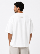 Ripple Knit Box Fit T-Shirt