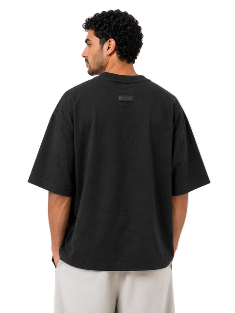 Dune Weave Textured Box Fit T-Shirt
