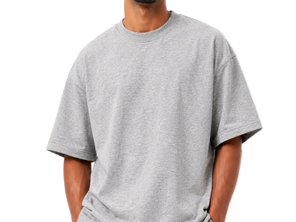 Ripple Knit Box Fit T-Shirt