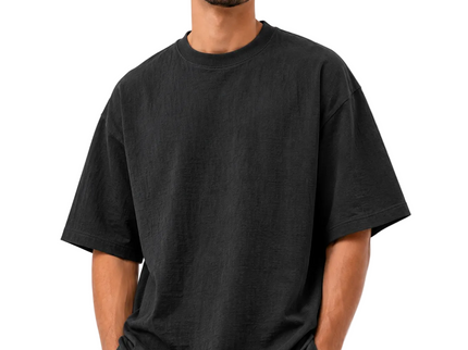 Ripple Knit Box Fit T-Shirt