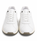 Minimal Lace-Up Casual Sneakers Dotted