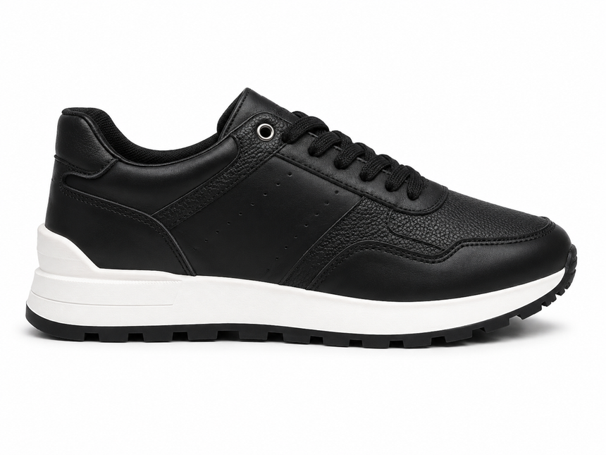 Midnight Runner Sneakers – Triple Black