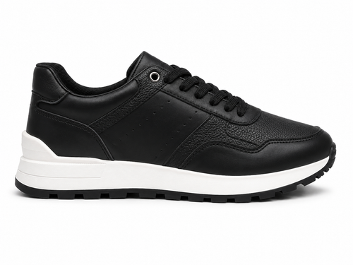 Midnight Runner Sneakers – Triple Black
