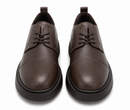 Line Chunky Sole Leather Derby Shoes