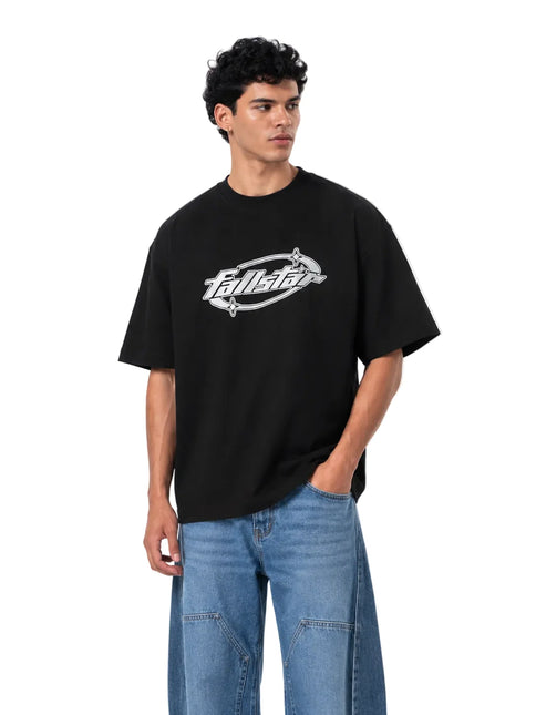 Bugs Bunny Fall Star Box Fit T-Shirt – Black