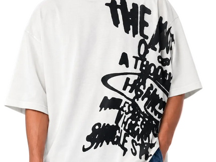 Graffiti Script Box Fit T-Shirt