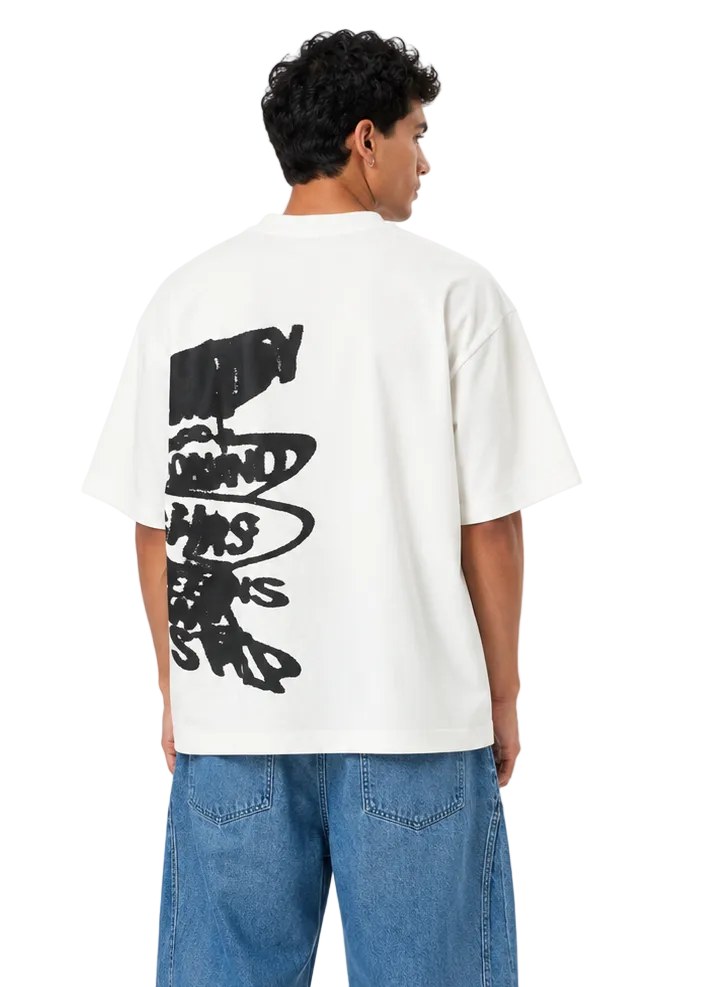 Graffiti Script Box Fit T-Shirt