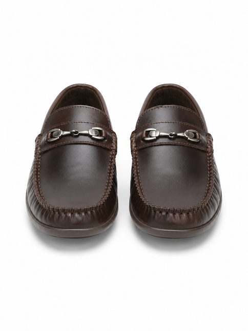 Metal Detail Loafers