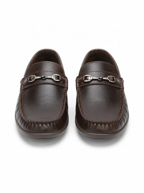 Metal Detail Loafers