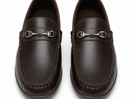 Metal Detail Loafers