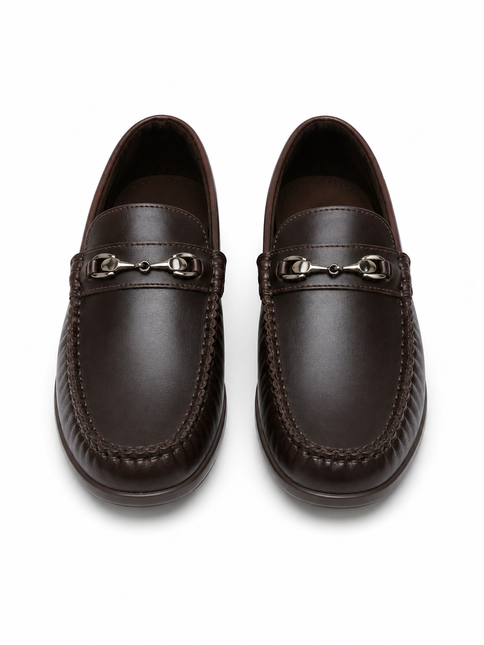 Metal Detail Loafers