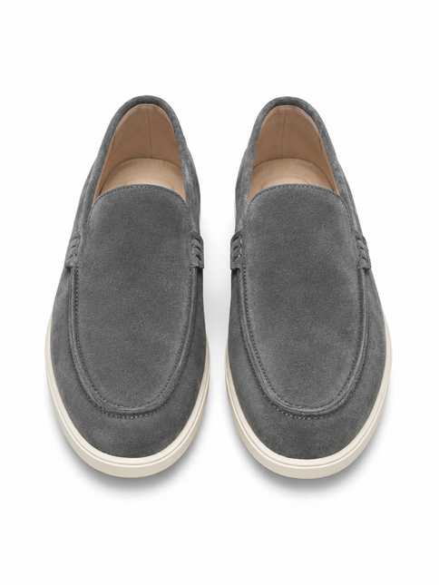 CloudStep Suede Slip-On Loafers