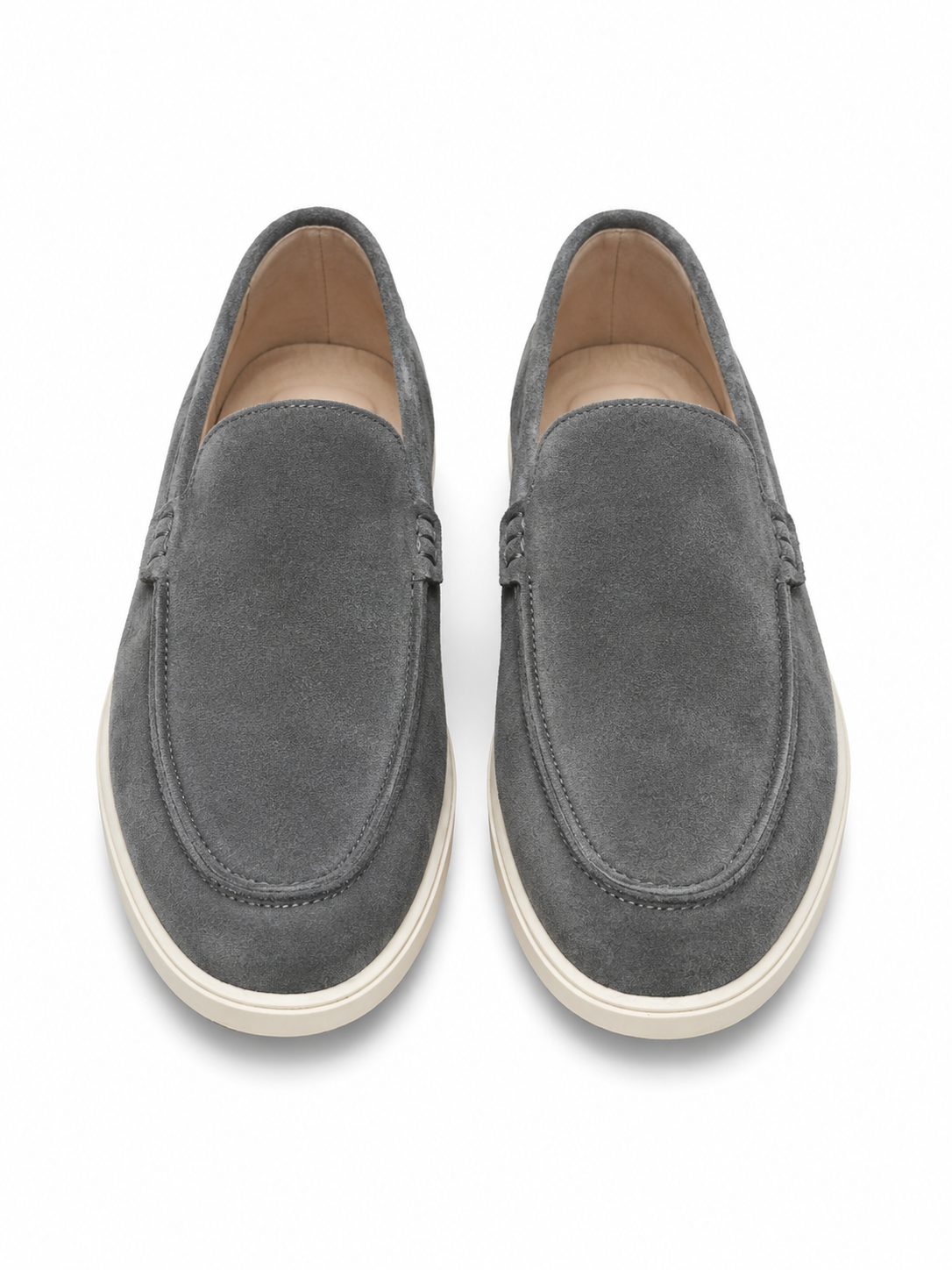 CloudStep Suede Slip-On Loafers