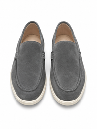 CloudStep Suede Slip-On Loafers