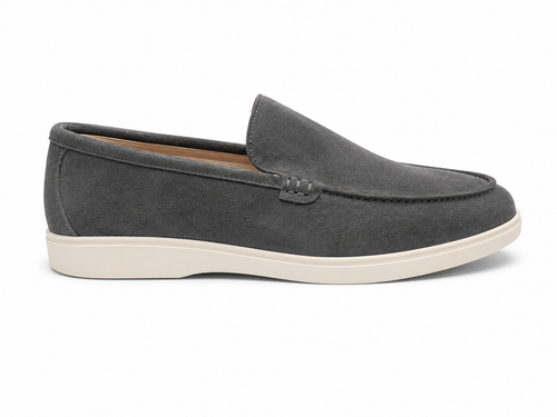 CloudStep Suede Slip-On Loafers
