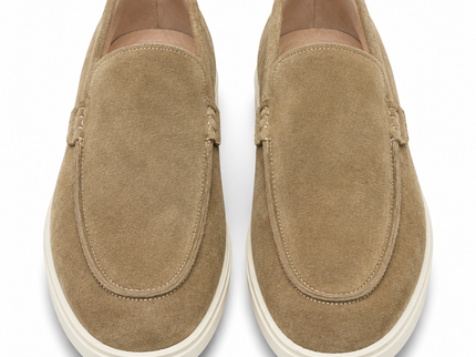 CloudStep Suede Slip-On Loafers