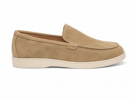 CloudStep Suede Slip-On Loafers